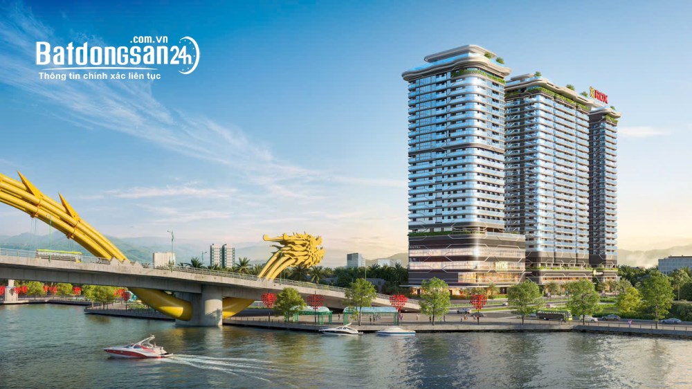 The Legend Đà Nẵng - căn hộ Siêu sang tại đầu Cầu Rồng, Sở hữu lâu dài, Giá từ 5 tỷ, 