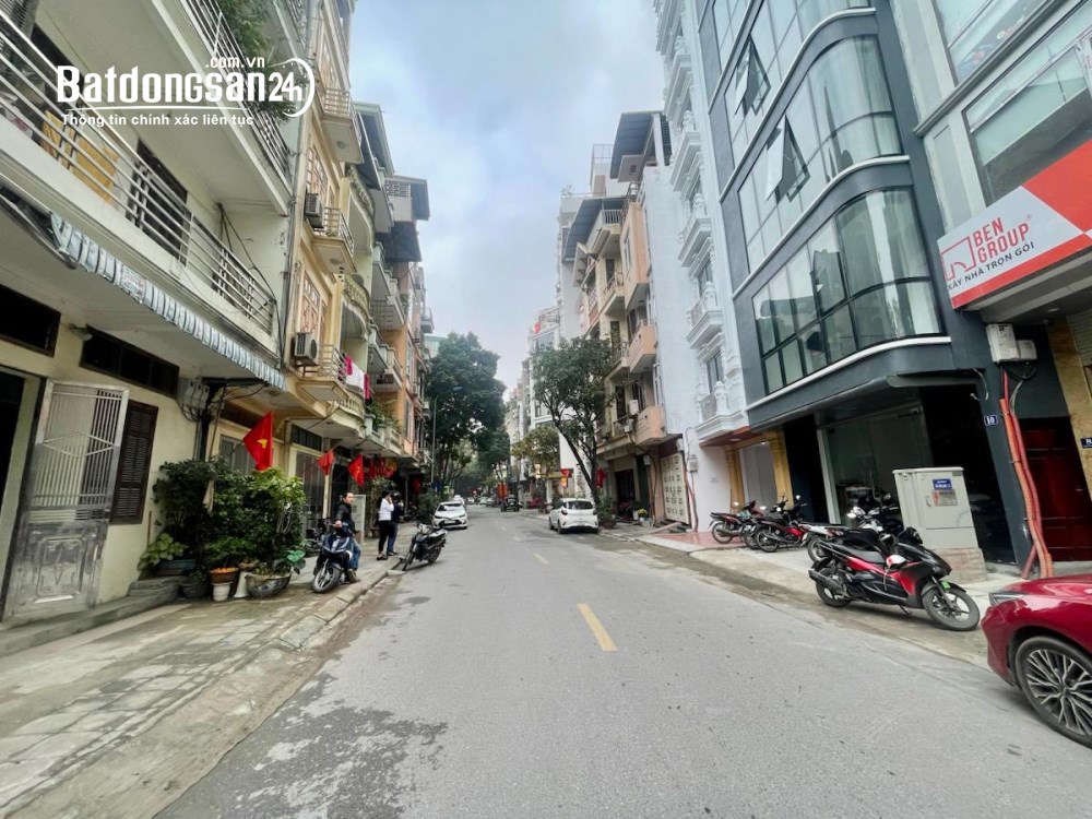 Bán nhà mặt phố Phạm Thật Duật 55m2, 8 tầng, mt 4.2m. Giá: 37 tỷ