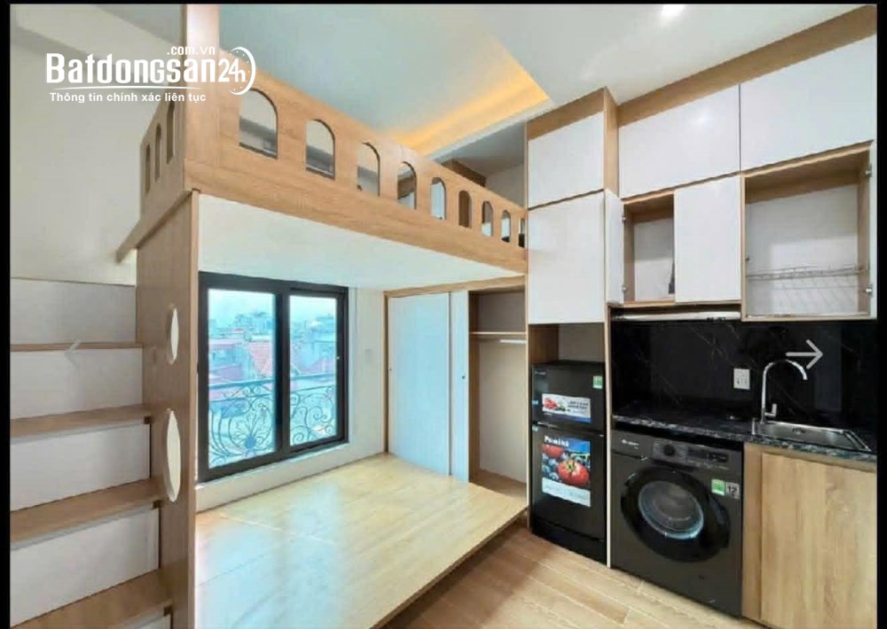 Chung cư mini Việt Hưng, 65m x 8 tầng, 19 phòng cao cấp khép kín, dòng tiền 1 tỷ/năm
