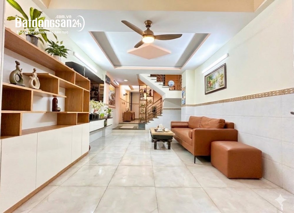 Ngay tuyến METRO SỐ 2 - Ngã tư Bảy Hiền - 60m2 x 5 tấm - hẻm trải nhựa khu dân cư VIP