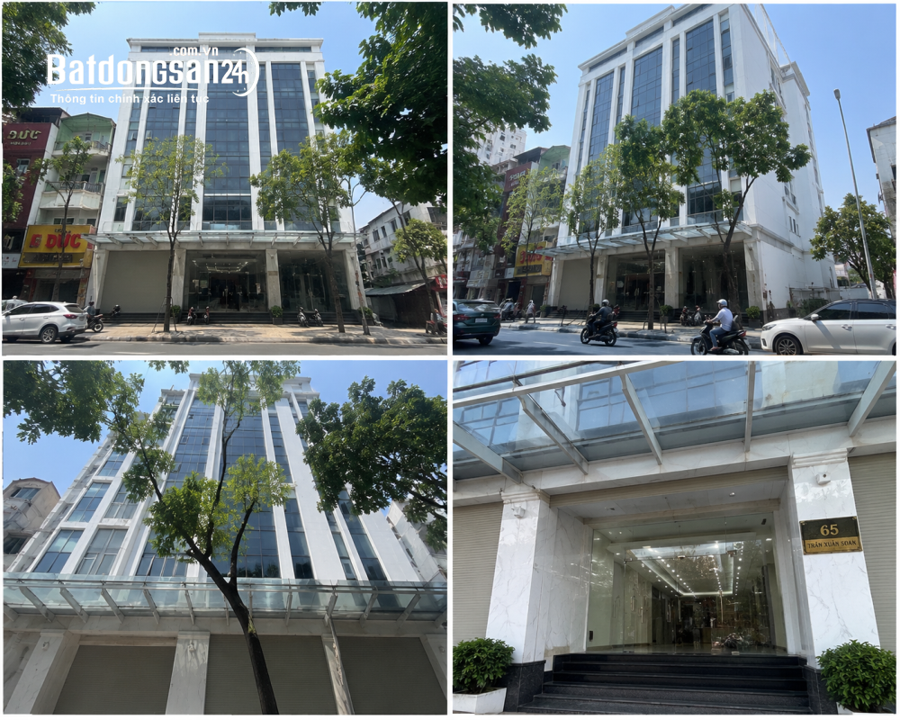 Cho thuê văn phòng 280m² x 7 tầng + 1 tum + 1 hầm, Mặt tiền 13m, P. Bạch Mai, TP Hà Nội