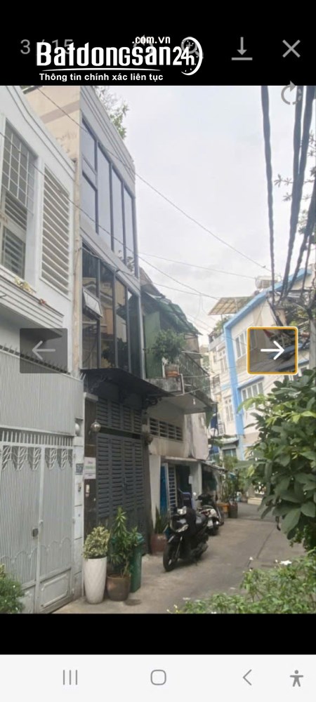 Nhà hẻm xe hơi, 40m2, 4 lầu, giá 9.5 tỷ, P. Cầu Kiệu (Q Phú Nhuận cũ), TP, HCM.