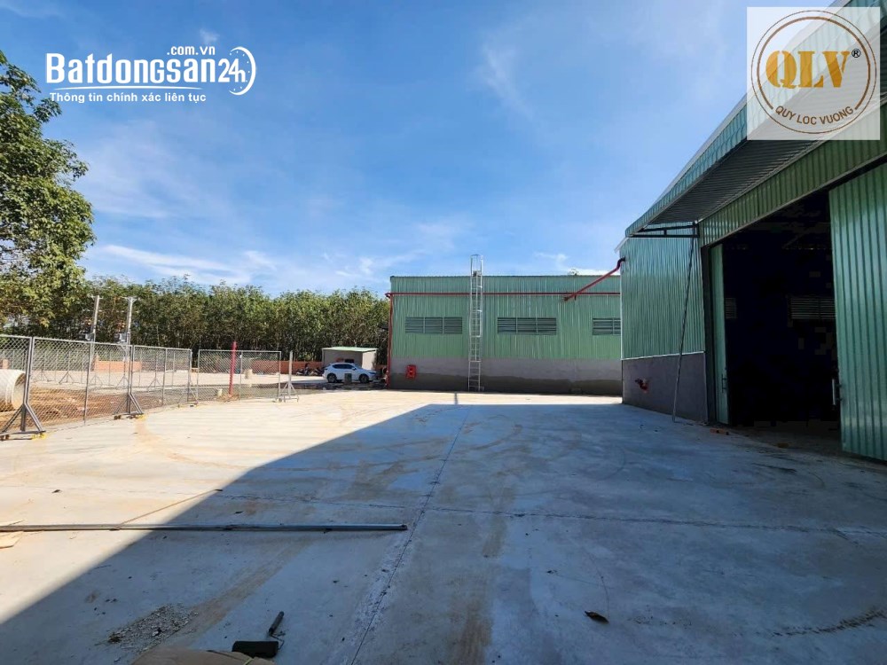 Cho thuê nhà xưởng khuôn viên lớn – Tân Uyên, Bình Dương – 6.400m²