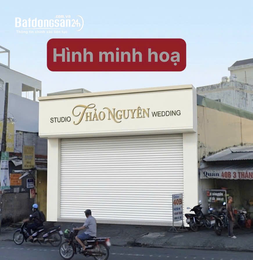Cho thuê nhà mt Đường 3/2, P. Ninh Kiều, Cần Thơ, 45tr/th.