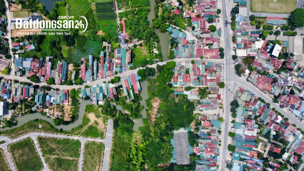 Bán đất nền phân lô 125m2, MT 8m, 40tr/m2, Quốc lộ 21, Xã Hòa Lạc (H Thạch Thất cũ), TP Hà Nội