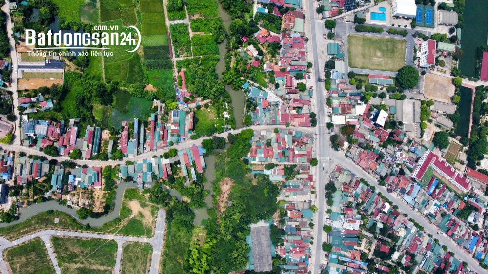 Bán đất nền phân lô 125m2, MT 8m, 40tr/m2, Quốc lộ 21, Xã Hòa Lạc (H Thạch Thất cũ), TP Hà Nội
