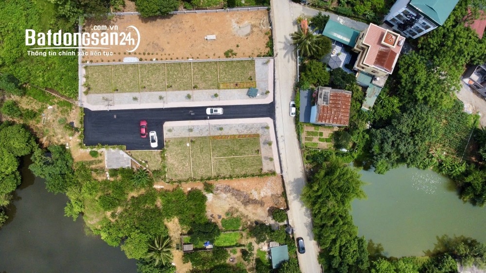 Bán đất nền phân lô 125m2, MT 8m, 40tr/m2, Quốc lộ 21, Xã Hòa Lạc (H Thạch Thất cũ), TP Hà Nội