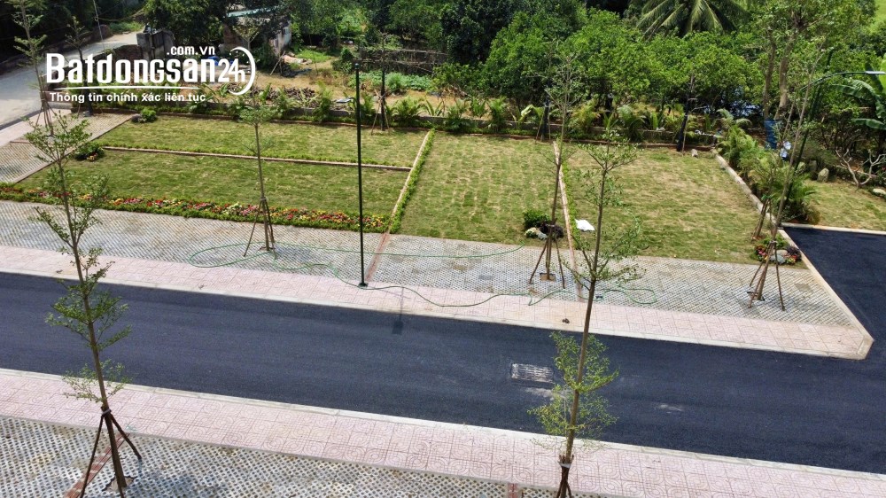 Bán đất nền phân lô 125m2, MT 8m, 40tr/m2, Quốc lộ 21, Xã Hòa Lạc (H Thạch Thất cũ), TP Hà Nội