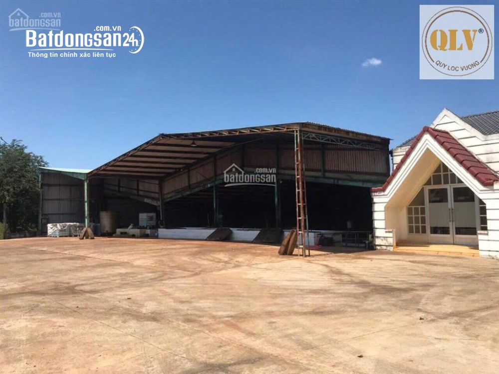 Bán nhà máy chế biến mủ cao su – mặt tiền ĐT741, Bình Phước – 20.000m²