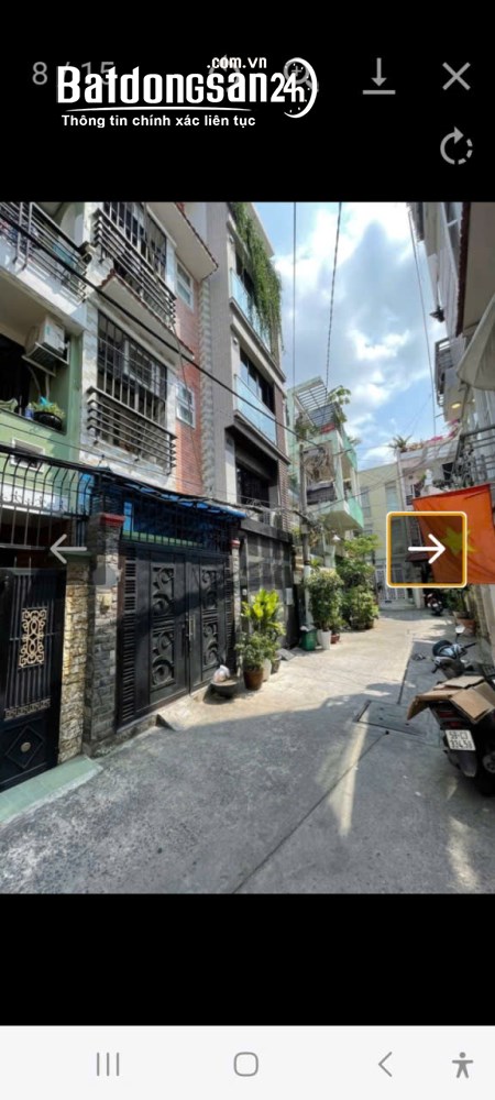 Bán nhà 60m2, 4 lầu, HXH, giá 10,9 tỷ, Đ. Nguyễn Trọng Tuyển, P. Cầu Kiệu, TP Hồ Chí Minh