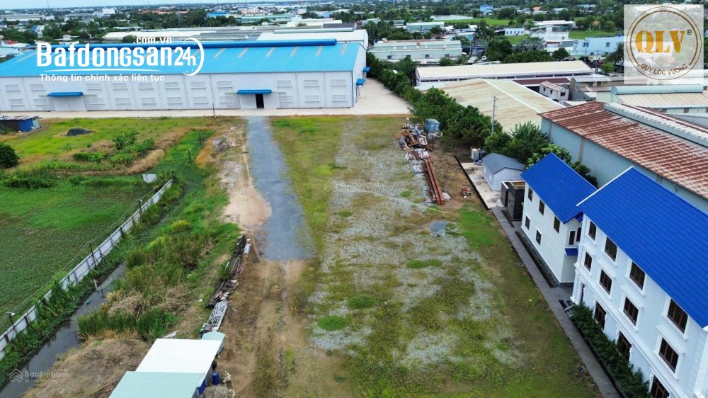 Bán đất xưởng SKC – Bến Lức, Long An – 36.000m², Pháp lý hoàn chỉnh, rõ ràng.