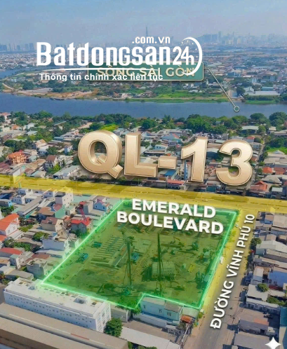 The Emerald Boulevard - Biểu tượng sống sang với 4 mặt view sông Sài Gòn