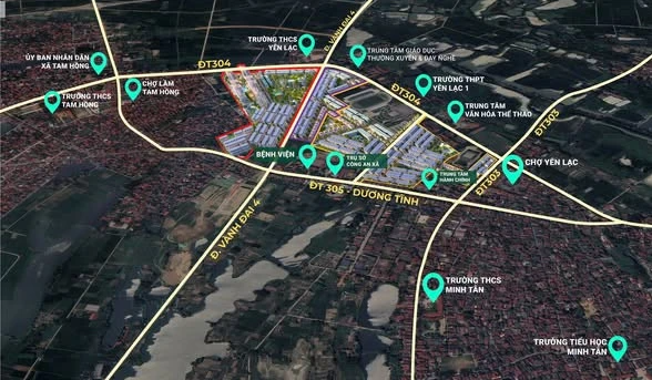 Dragon City Yên Lạc – Đất Nền Lõi Trung Tâm – Đối Diện Quảng Trường & Bệnh Viện