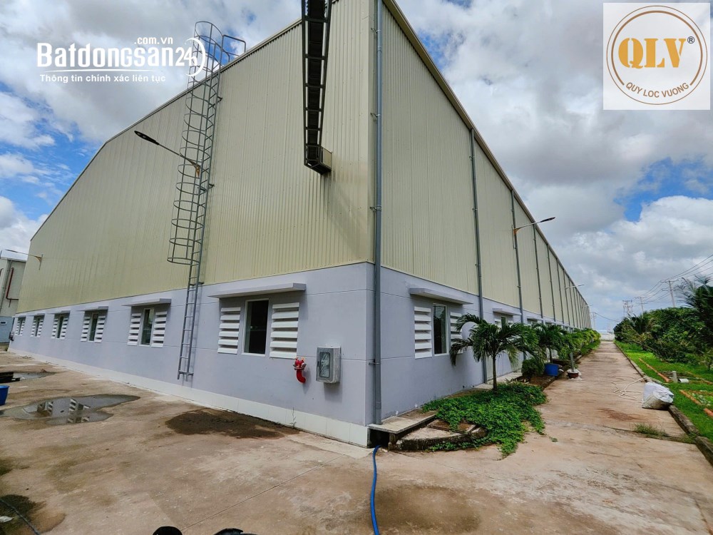 Cho thuê xưởng 4600m2, Pháp lý rõ ràng, hạ tầng điện nước đầy đủ, P. Bình Minh, Vĩnh Long