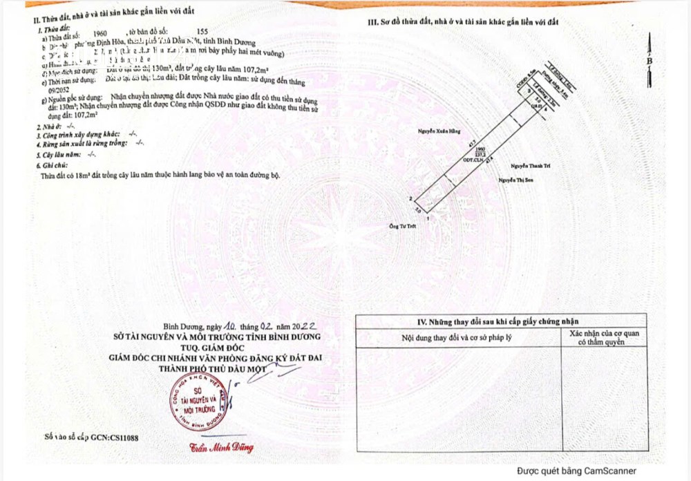 Chỉ 2,8 tỷ sở hữu ngay 235m2 đất Định Hòa – Hỗ trợ vay ngân hàng, TP. HCM.