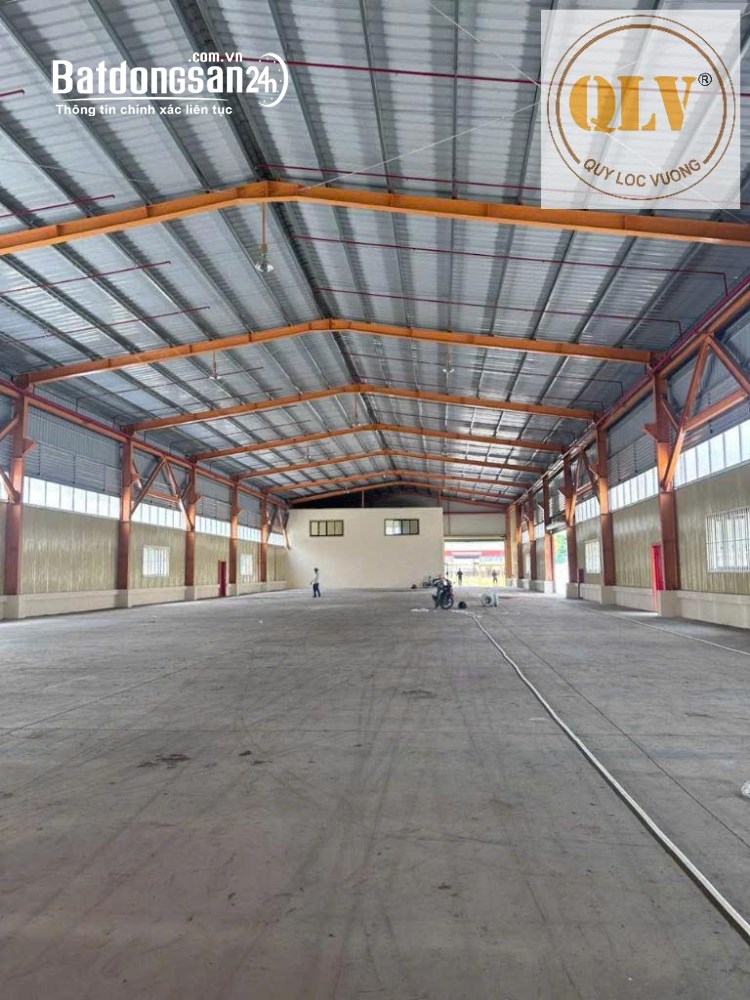 Cho thuê nhà xưởng KCN Phúc Long – Long An – 2.754m2, hạ tầng hoàn chỉnh.
