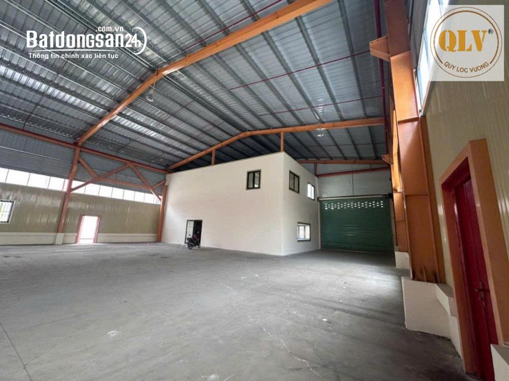 Cho thuê nhà xưởng KCN Phúc Long – Long An – 2.754m2, hạ tầng hoàn chỉnh.