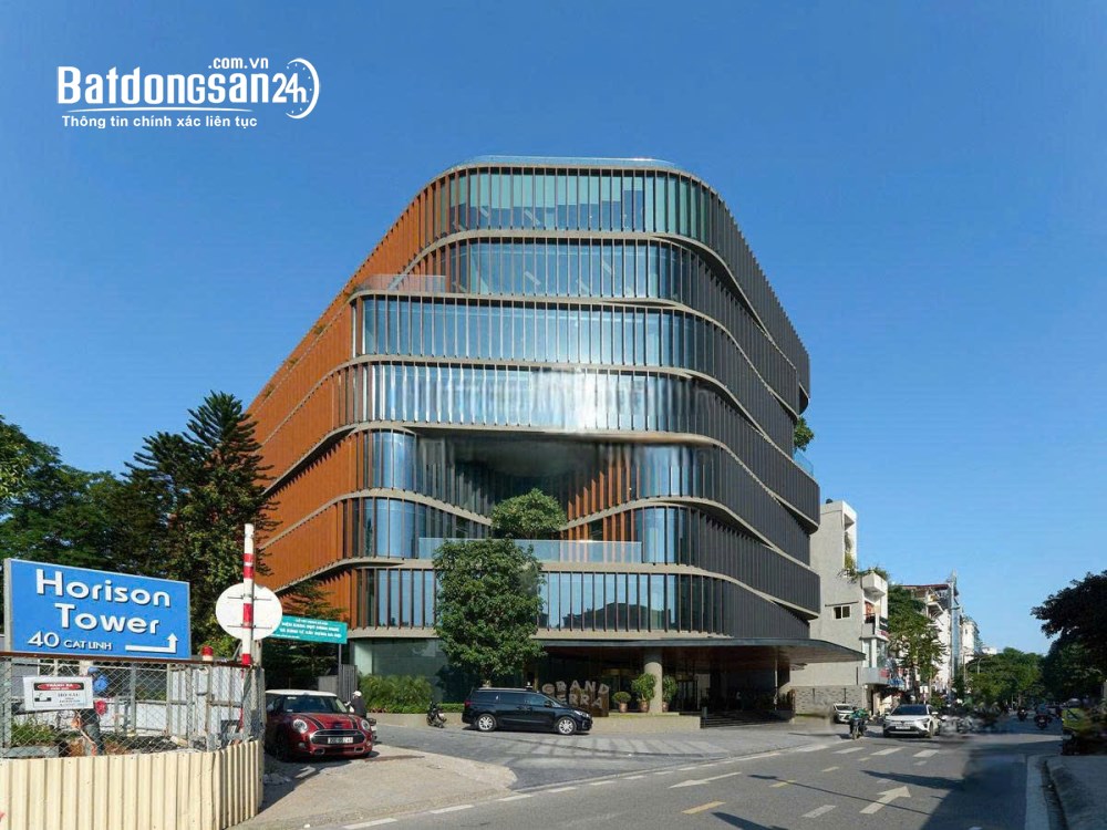 Cho thuê văn phòng hạng A Grand Terra – Cát Linh, DT linh hoạt đến 1700m2, P. Ô Chợ Dừa, Hà Nội