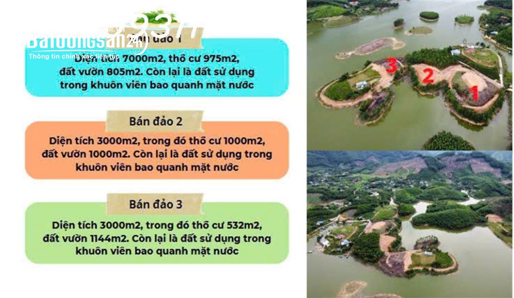 Sở Hữu Bán Đảo View Hồ Núi Cốc/Thái Nguyên 1ha – Nghỉ Dưỡng Đẳng Cấp – Tiềm Năng Sinh cao