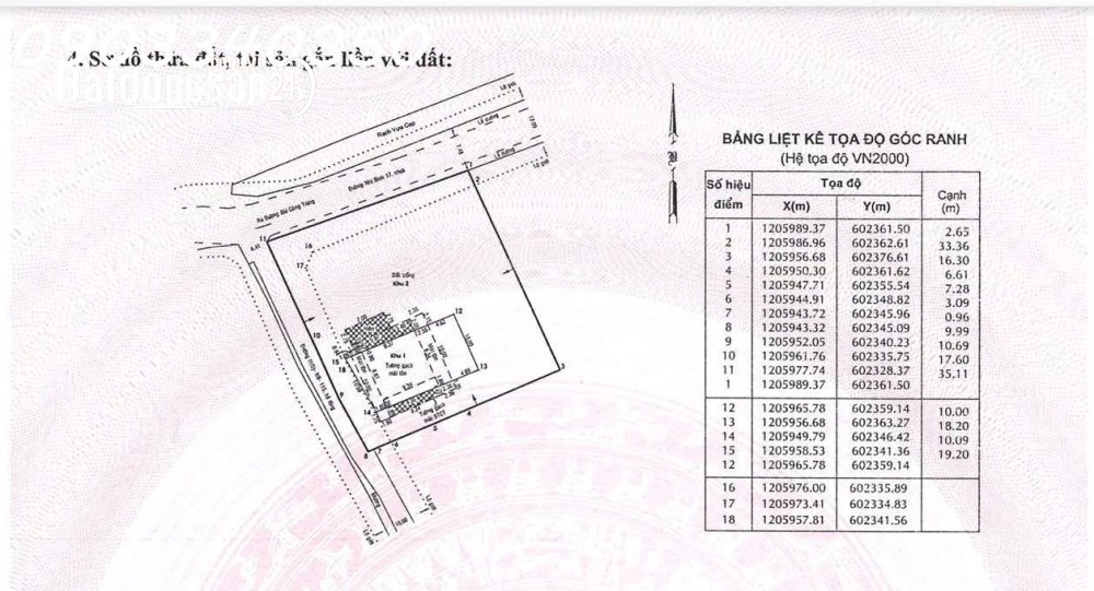BÁN ĐẤT KÈM NHÀ CẤP 4 – ĐÔNG THẠNH, HÓC MÔN, TP.HCM | 1.294,7m²