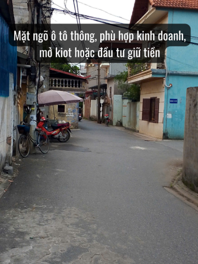 Đất trục chính kd, ô tô tránh, nở hậu đẹp, 45m2, nhỉnh 5 tỷ, Xã Gia Lâm, Hà Nội.