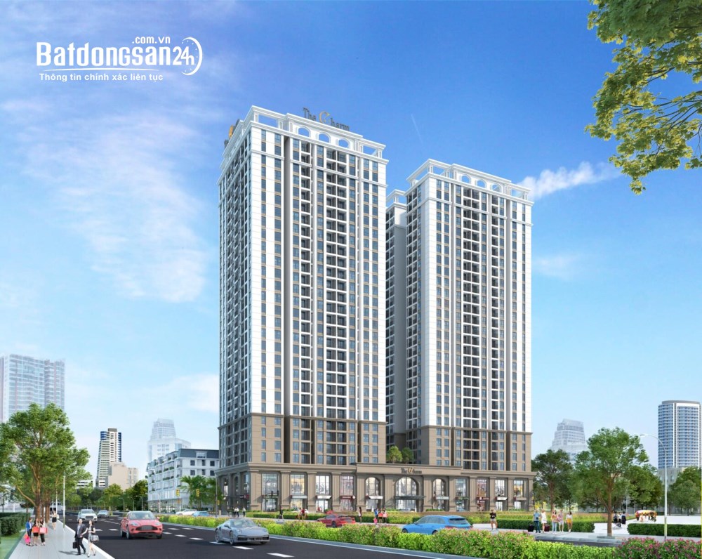 Cho thuê văn phòng tòa The Charm An Hưng/Hà Đông, diện tích từ 200m2 với giá 12 USD/m2/tháng