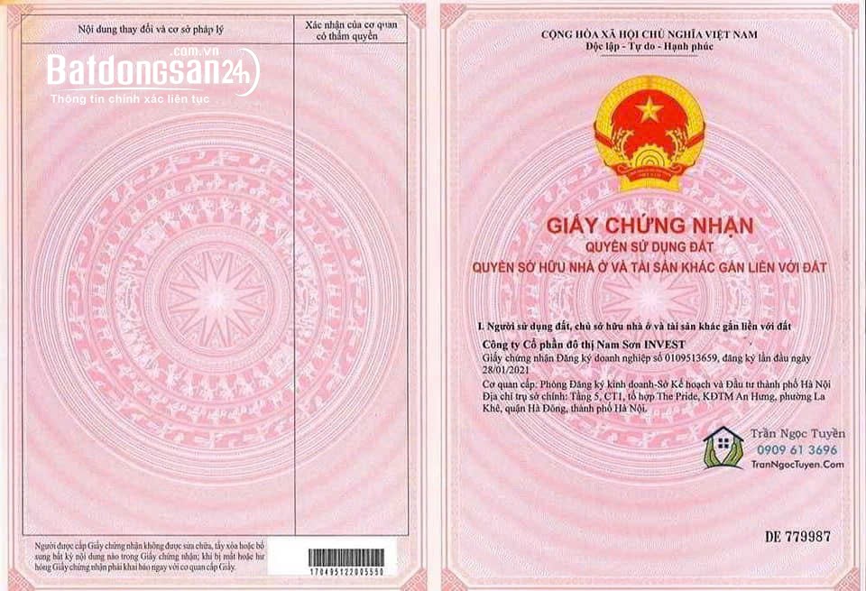 CC bán đất diện tích đa dạng, chỉ từ 20 tr/m2, Xã Lương Sơn, Phú Thọ