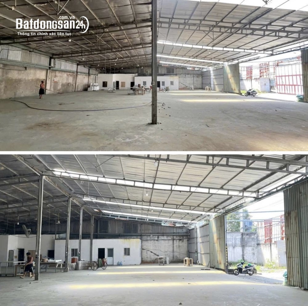 Cho thuê kho-xưởng DT 1.100m2, kho 800m2, còn lại sân, giá 50 tr/th, P. An Phú Đông (Quận 12 cũ)