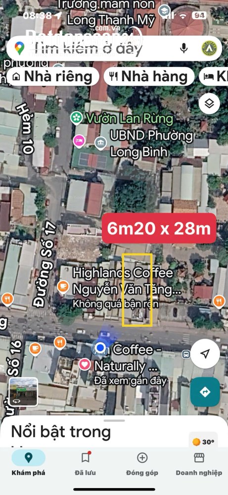 NHÀ PHỐ MTKD 335 NGUYỄN VĂN TĂNG, P.LONG BÌNH (MỚI) - DT 166,7M2_SHR_21.5 TỶ 