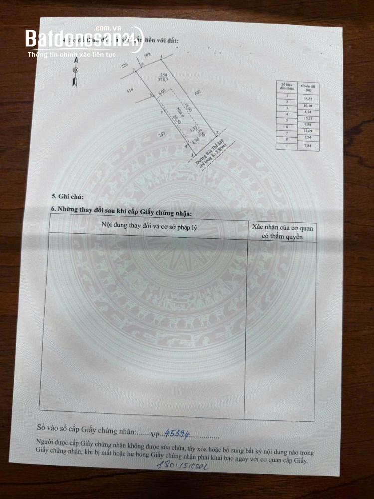 BÁN ĐẤT XÃ NAM PHƯỚC, TP ĐÀ NẴNG - SHR - CHỈ 1.5 TỶ / 1 LÔ. 