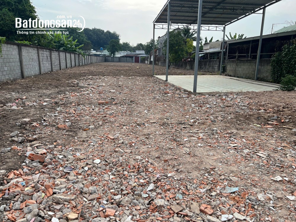 BÁN ĐẤT MT ĐƯỜNG BẦU GIÃ, CỦ CHI - DT 1.529,4M2 - SHR - 17TR/M2.