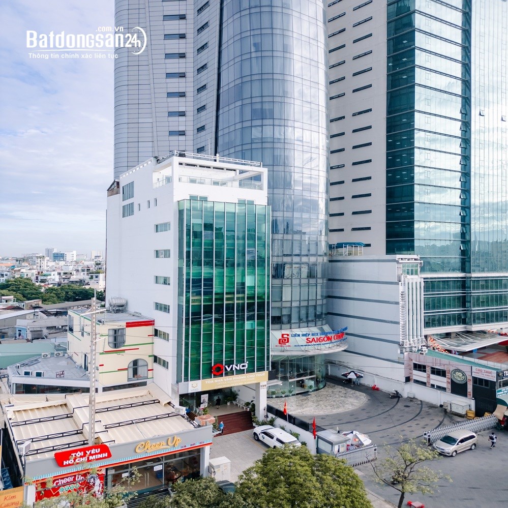VP 160m² sẵn nội thất – bàn giao ngay tại VNO 129 Điện Biên Phủ, P. Gia Định (Q Bình Thạnh cũ)