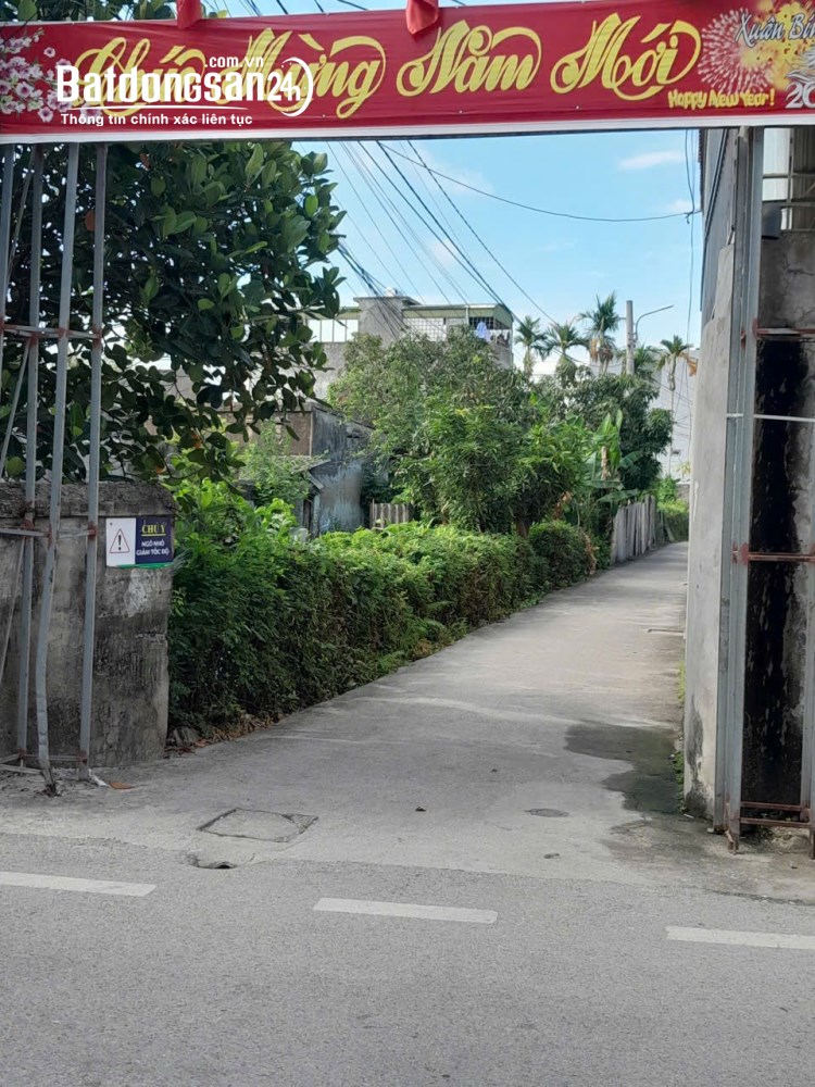 Bán lô góc siêu hiếm ngõ 54 Tràng Cát, Hải An/ Hải Phòng - 62.3m², ngõ 2.5m, giá đầu tư cực tốt