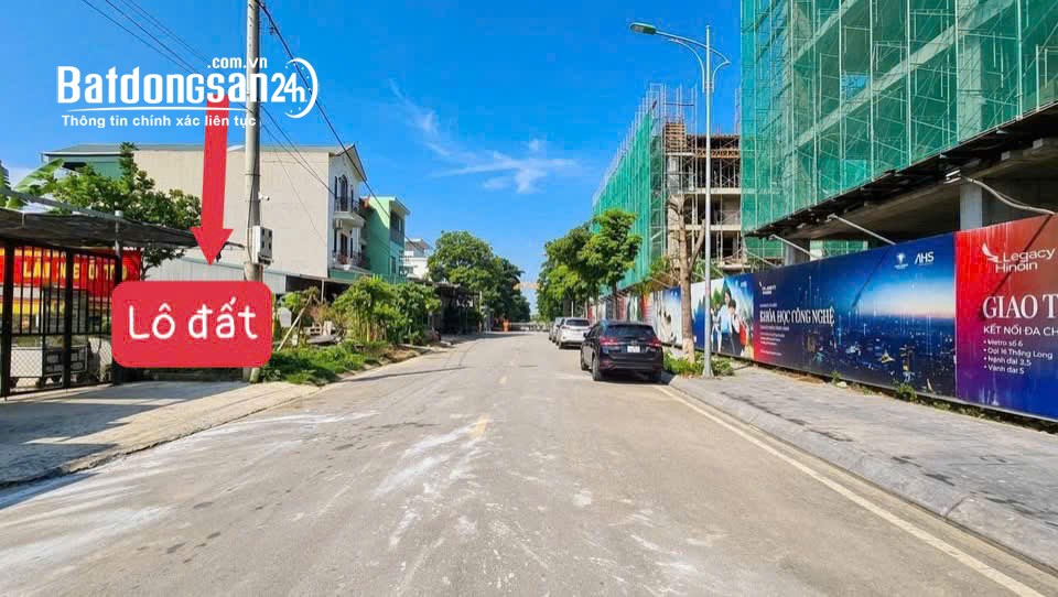 BÁN 120M TĐC BẮC PHÚ CÁT HÒA LẠC - ĐỐI DIỆN CHUNG CƯ - 2 MẶT THOÁNG