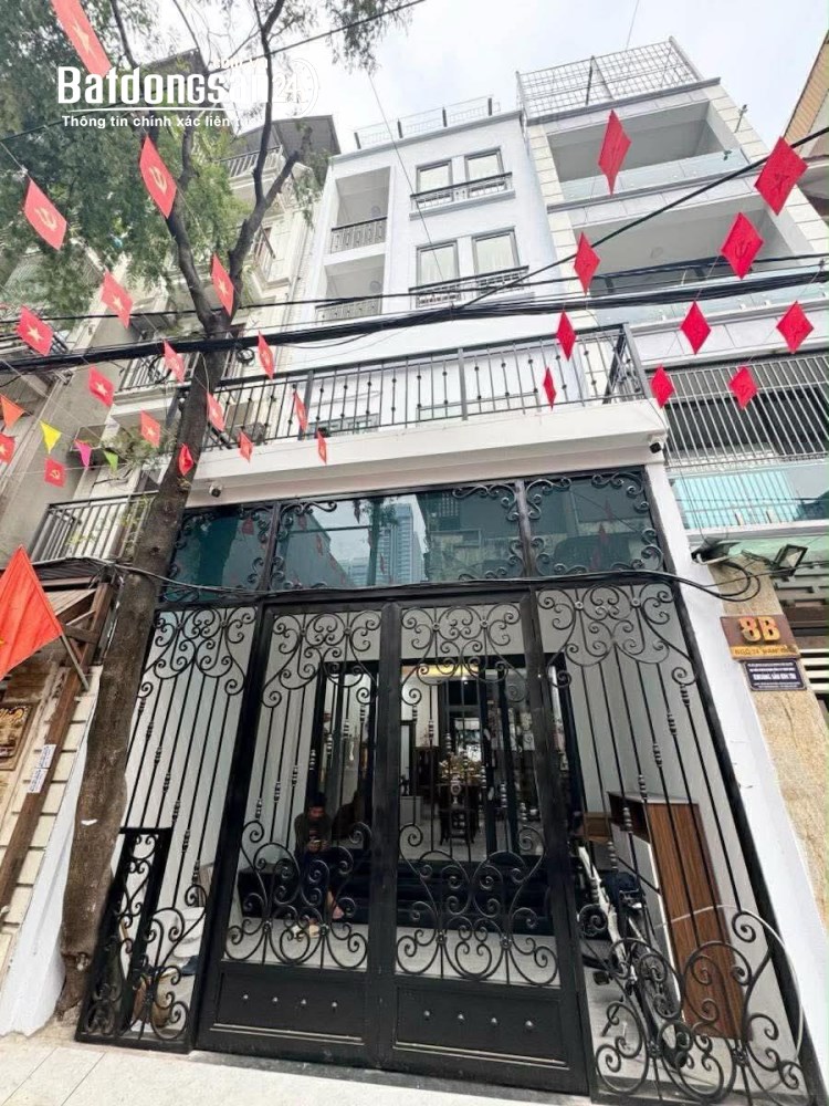 Bán nhà phố Vạn Bảo, Ba Đình, 38m2, 6 tầng, mt 4.6m, Giá 23.9 tỷ.