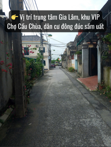 Siêu Phẩm Hoàng Xá – Kiêu Kỵ/Gia Lâm – Sát Chợ Cầu Chùa – Ô Tô Tận Đất – Chỉ 3.3 Tỷ.