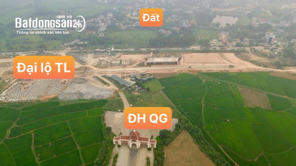 25 triệu / m2, 150 m2 full thổ nằm Cạnh quỹ đất ĐH Bách Khoa, đối diện là ĐHQG