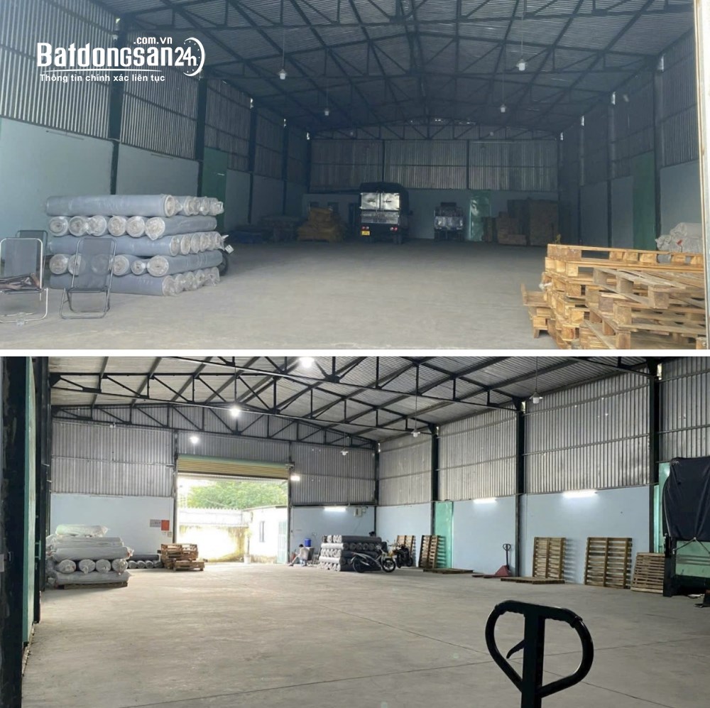 Cho thuê kho-xưởng 700m2, giá 70 tr/th, P. Đông Hưng Thuận (Quận 12 cũ), TP Hồ Chí Minh