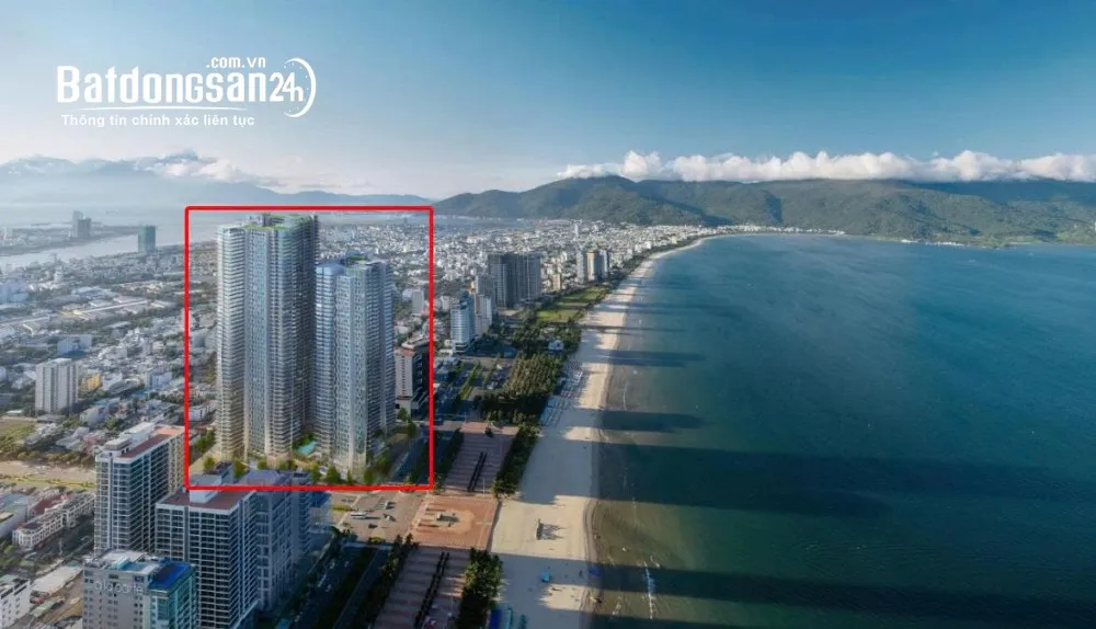 Thanh toán 100% - Giá 2,3tỷ căn hộ studio view biển The Soleil Đà Nẵng