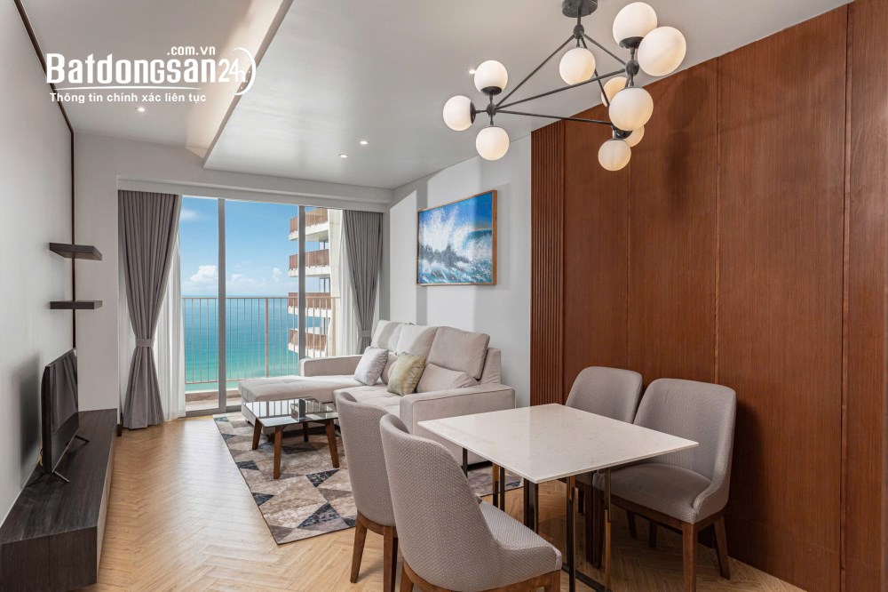 CĂN STUDIO THE SOLEIL ĐÀ NẴNG, VIEW BIỂN PHÁO HOA, FULL NỘI THẤT, CHO THUÊ 15tr/th