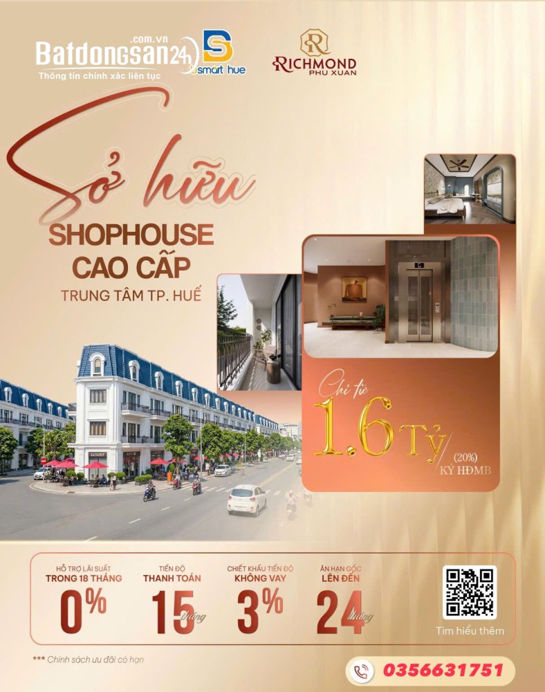 SHOPHOUSE 2MT- VIEW CÔNG VIÊN – KHAI THÁC DÒNG TIỀN NGAY TẠI PHÚ XUÂN CITY