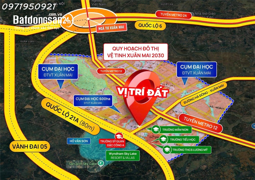 Đất 82.6m2, giá hơn 1.3 tỷ, pháp lý đầy đủ, sổ đỏ, Quốc lộ 21, Xã Xuân Mai (H Chương Mỹ cũ).