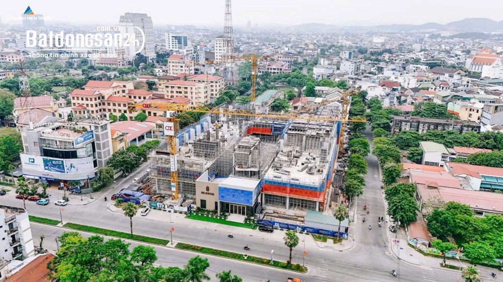 Bán căn hộ Hue Heritage, 91.5m2, giá 59 tr/m2, Đ. Đống Đa, P. Thuận Hóa (TP Huế cũ)