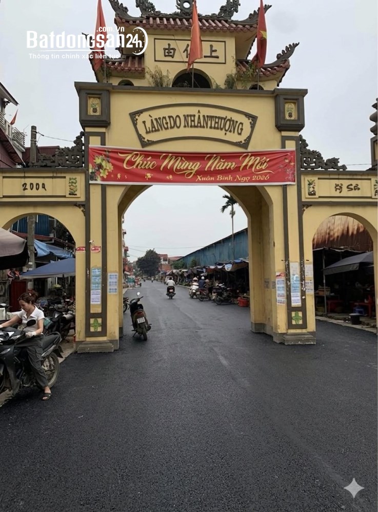 Chào bán 170m2, giá 55tr/m2, đất thổ cư Do Thượng- Tiền Phong- Mê Linh sổ đỏ trao tay
