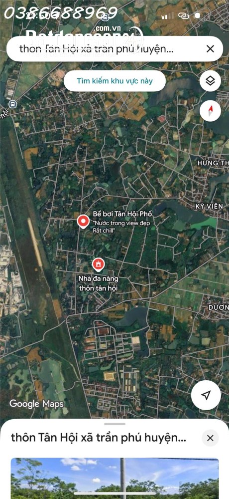 Em là chính chủ bán 650m2 đất 3 mặt tiền, đường ôtô tránh tại Chương Mỹ - HN