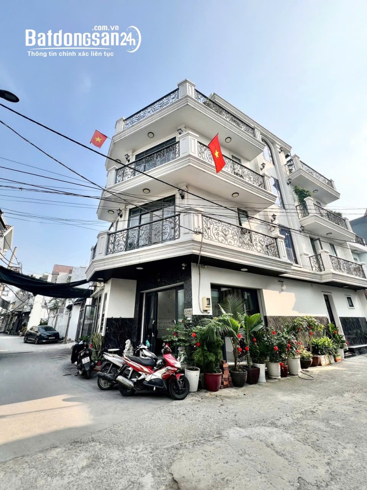 NHÀ GÓC 2 MẶT TIỀN LIÊN KHU 4-5, P. BÌNH HƯNG HÒA B, 160M2, SHR, 13TỶ. 