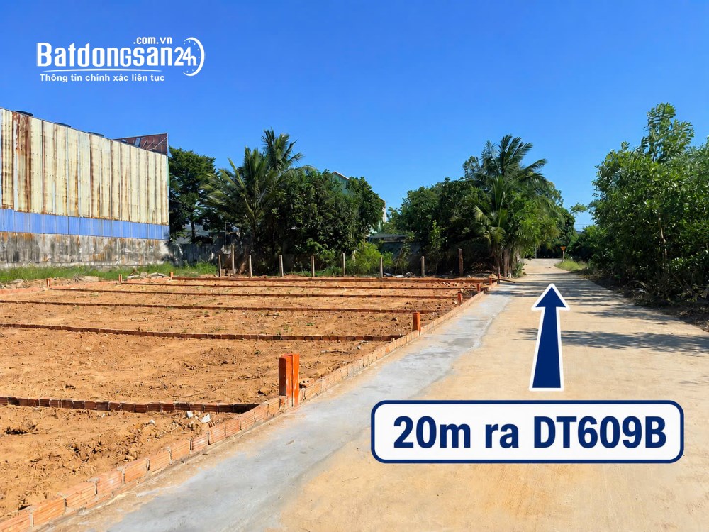 CHỈ TỪ 8XX TRIỆU – CÓ NGAY LÔ ĐẤT SÁT DT609B – NỐI DÀI QUỐC LỘ 14B ĐANG MỞ RỘNG