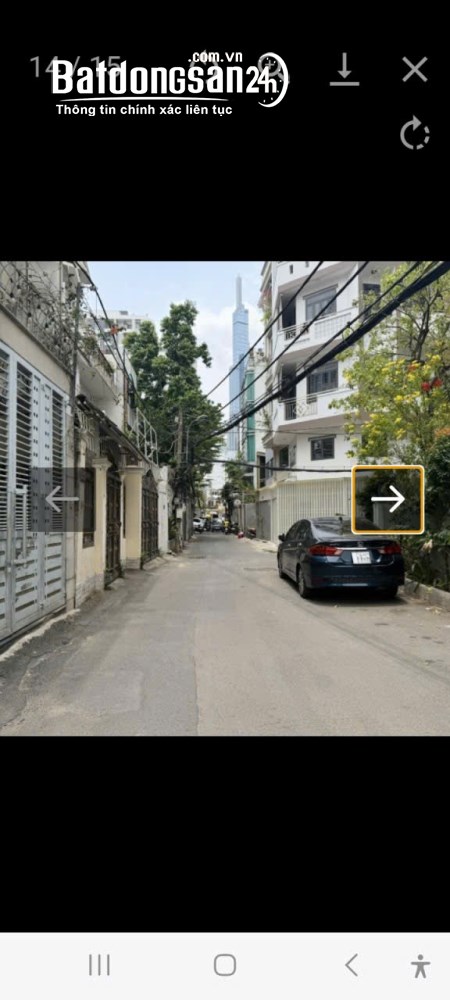 Nhà Hẻm Xe Hơi Nguyễn Văn Thương – 76m2 – 2 Lầu – Ngang 4.6m – Cần Bán Gấp.