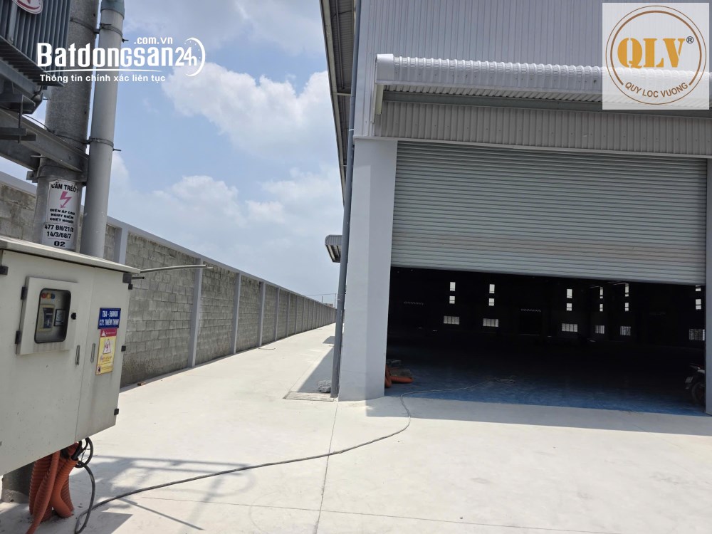 CHO THUÊ NHÀ XƯỞNG MỚI 100% – KCN HẢI SƠN, ĐỨC HÒA, LONG AN – 4.150m²