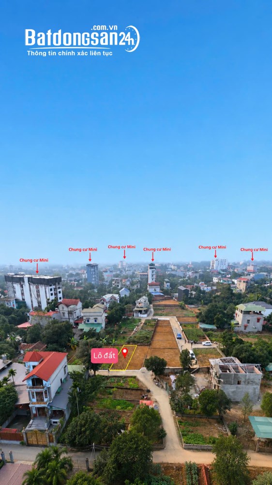 Bán đất giá rẻ hơn thị trường 30%, chỉ 30 tr/m2, cách CNC 1km, Xã Hạ Bằng, TP Hà Nội.